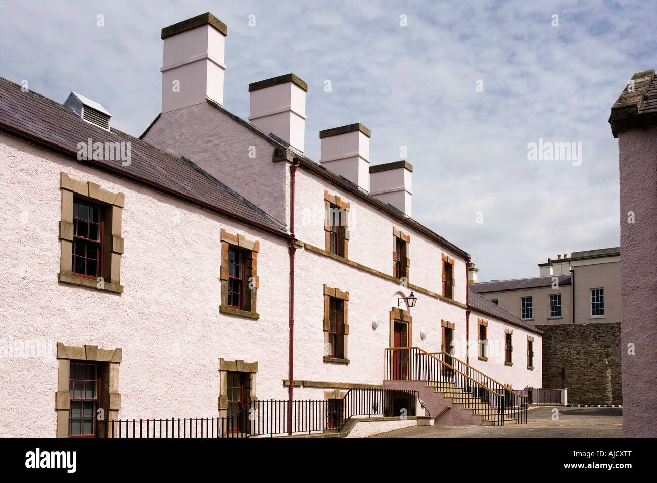 UK Northern Ireland County Down Downpatrick Down County Museum in former Jail the Governors residence Stock Photo
