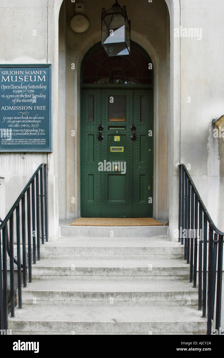 Entrance To The Sir John Soane S Museum Lincoln S Inn Fields London Stock Photo Alamy