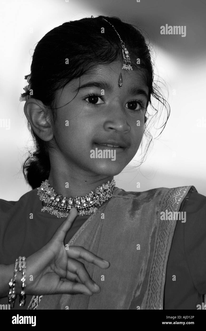 Indian girl england Black and White Stock Photos & Images - Alamy