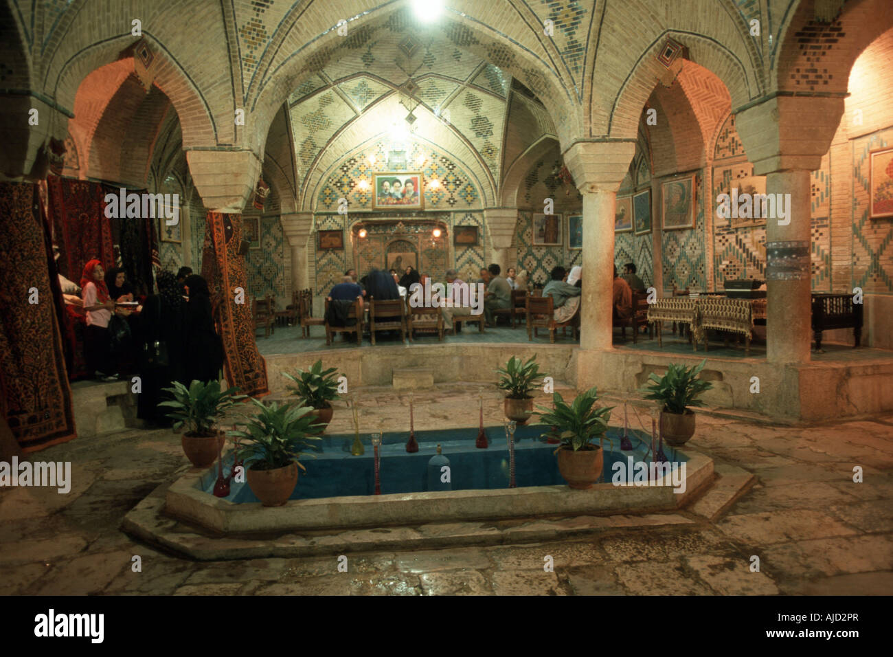 The eldest teahouse, Iran, Kerman Stock Photo