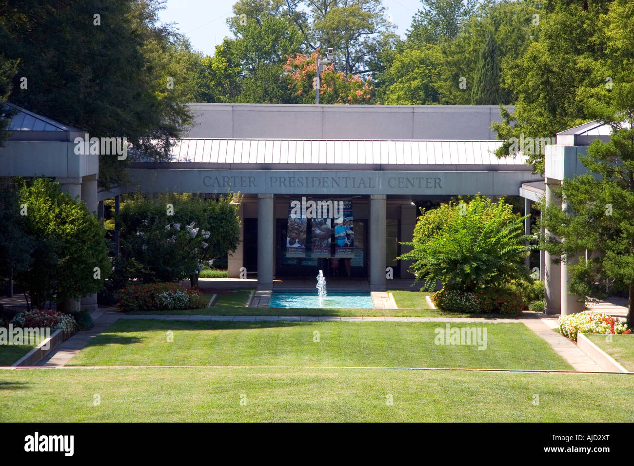 Jimmy Carter Presidential Center and Library in Atlanta Stock