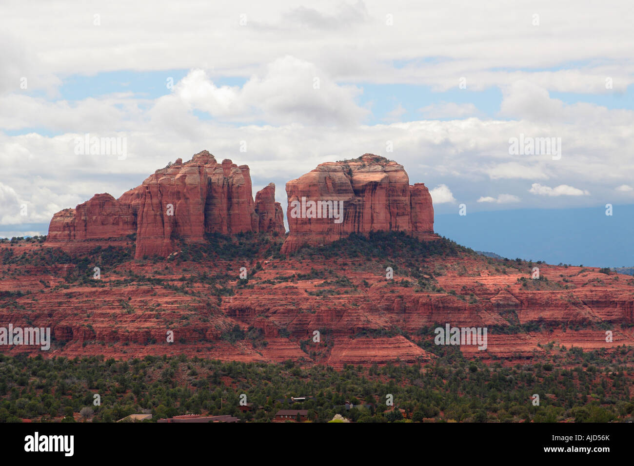 Sedona, Red rocks in the afternoon, USA, Arizona Stock Photo