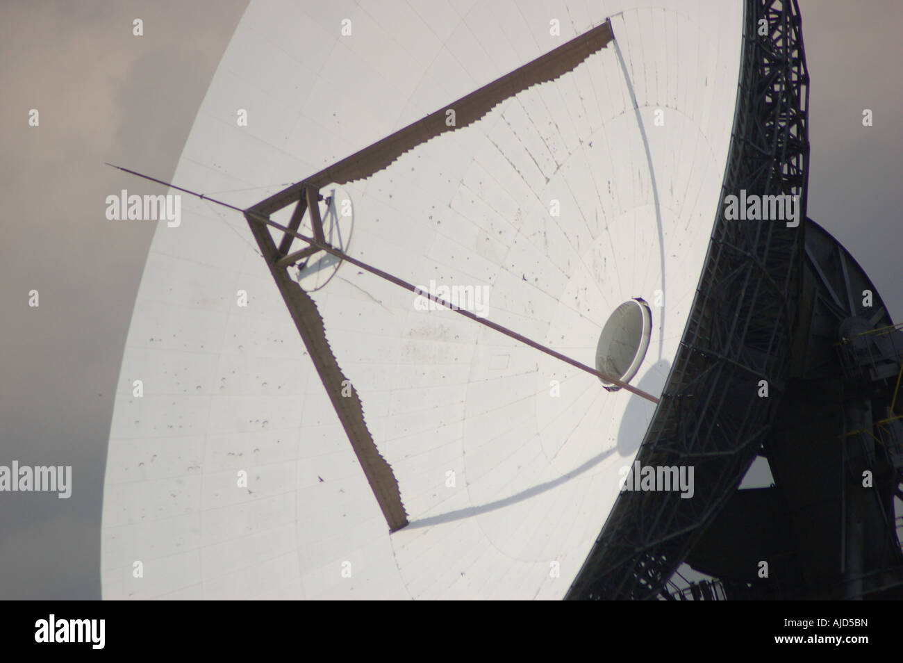 satellite dish at Goonhilly, Earth Station, Cornwall Stock Photo