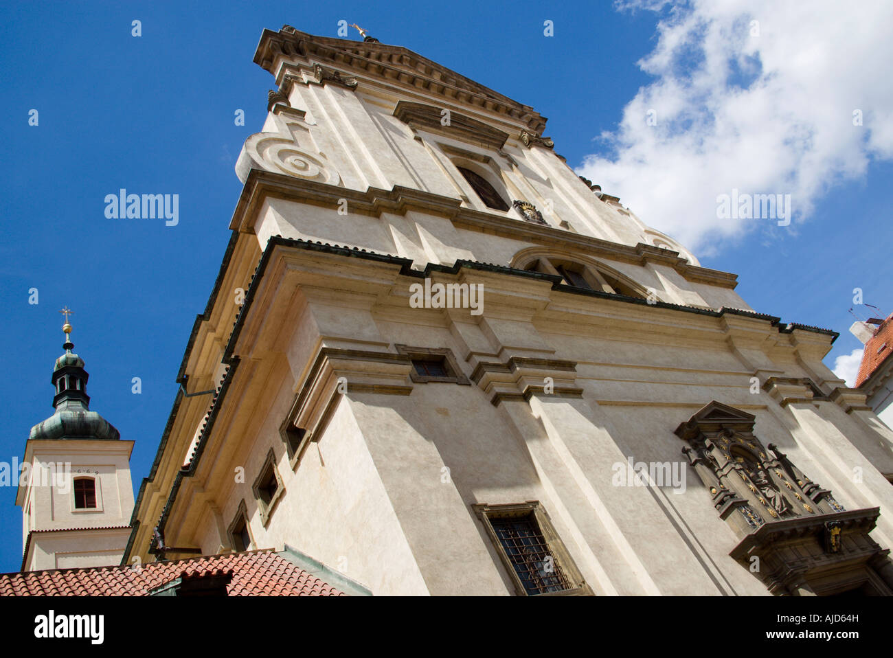 Czech Republic Bohemia Prague The Church Of Our Lady Victorious  inThe Little Quarter Housing The Wax Effigy Of The Holy Infant Stock Photo