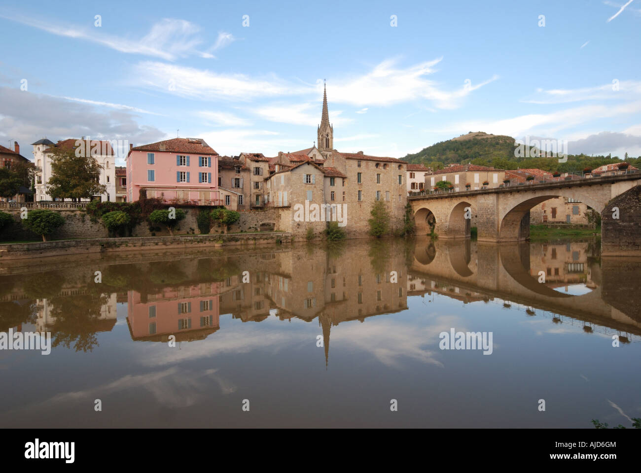 St Antonin Noble Val Stock Photo Alamy