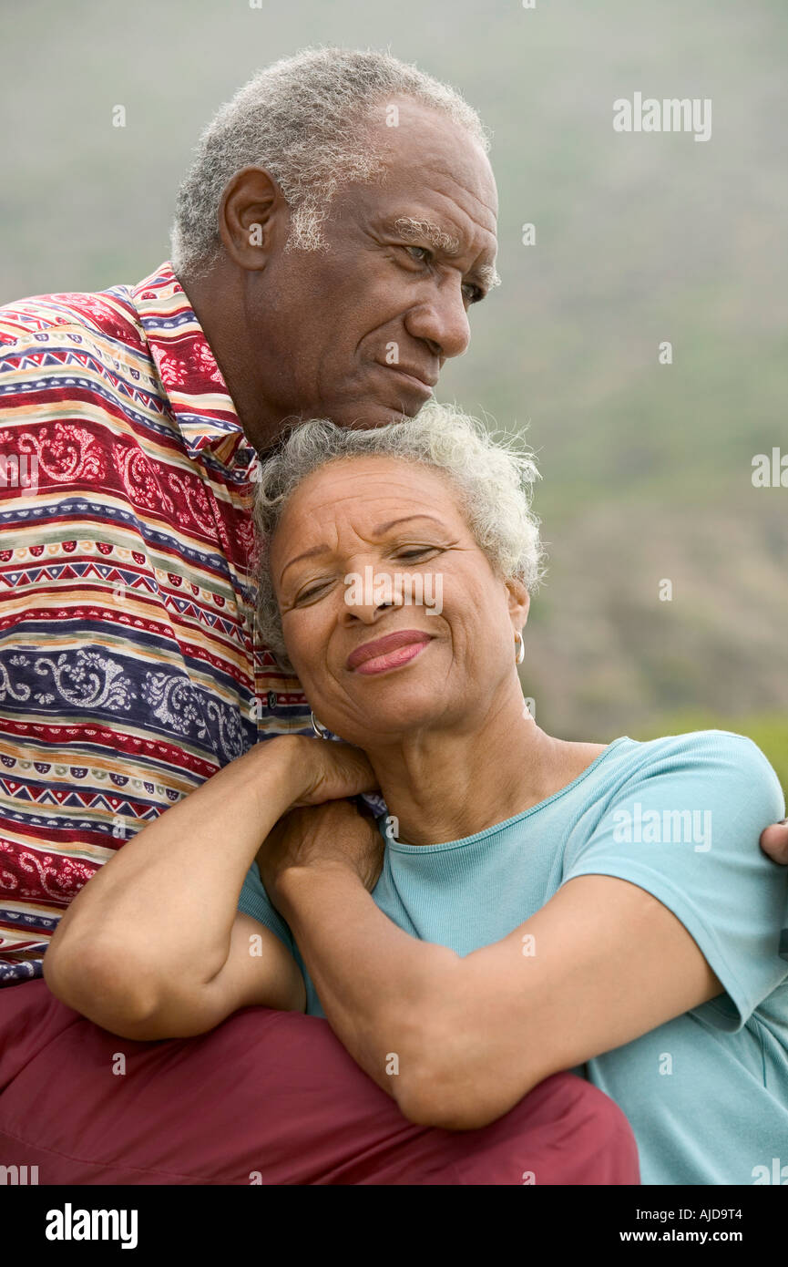 African american couple relaxing hi-res stock photography and images ...