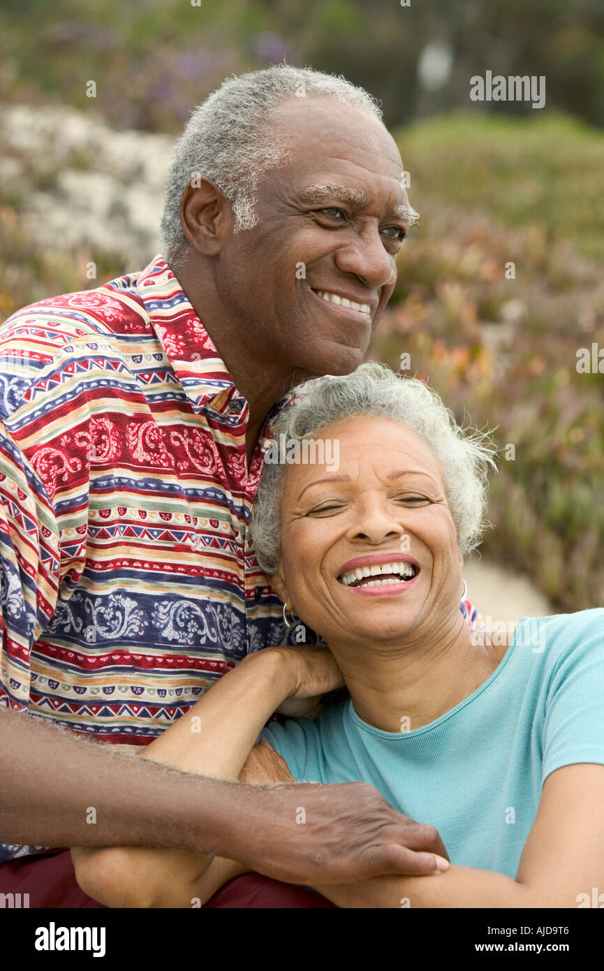 African american couple relaxing hi-res stock photography and images ...