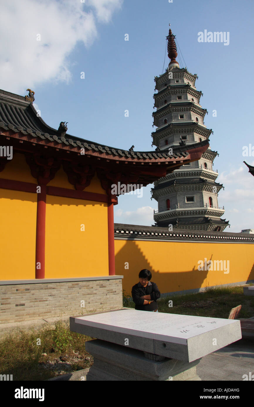 Temple in Jiangsu, China Stock Photo Alamy