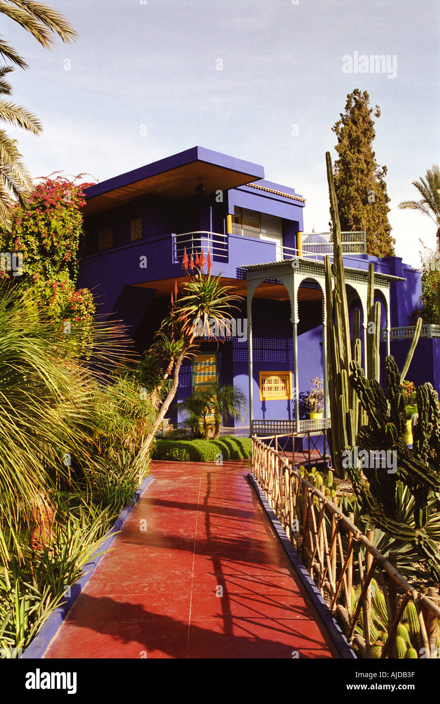 Jardin Majorelle garden Marrakech Morocco North Africa HOMER SYKES