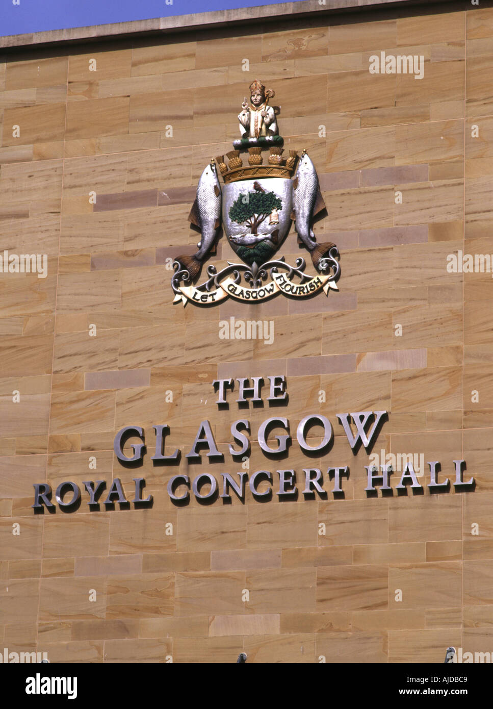 dh Glasgow Royal Concert Hall BUCHANAN STREET GLASGOW City coat of arms