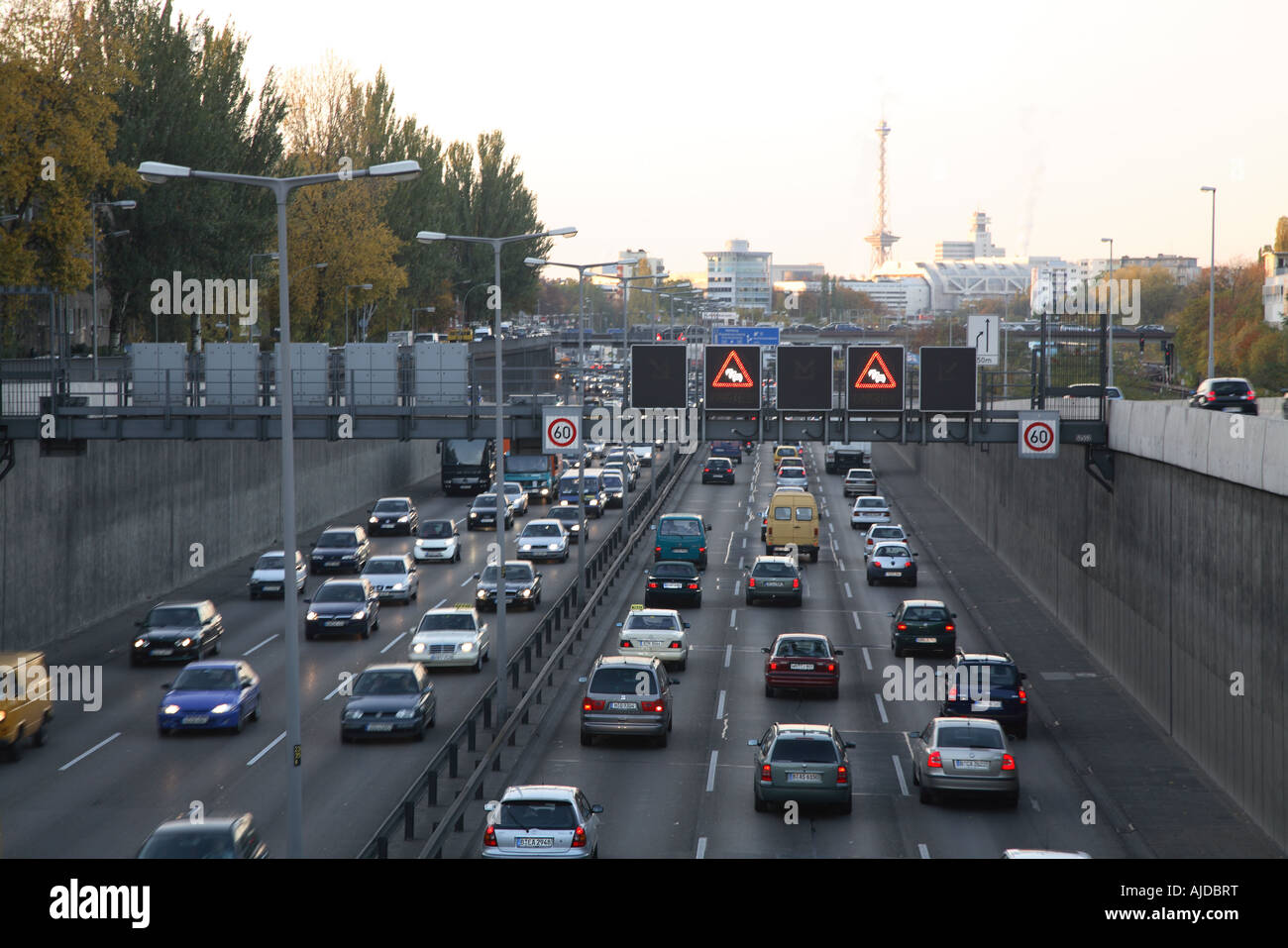 Berlin jam freeway hi-res stock photography and images - Alamy