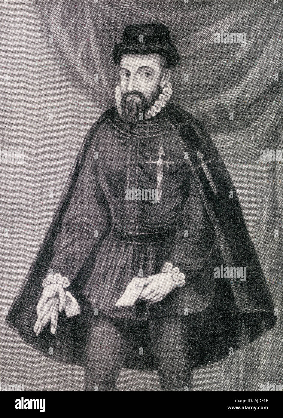 Francisco Pizarro González, 1471 - 1541. Spanish conquistador, conqueror of the Inca Empire. Stock Photo