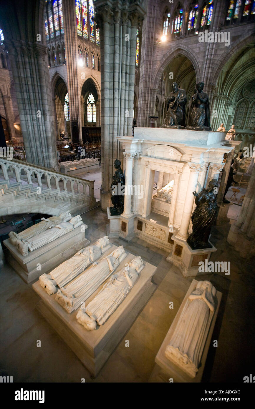 Basilica of Saint Denis the burial site of almost all the French