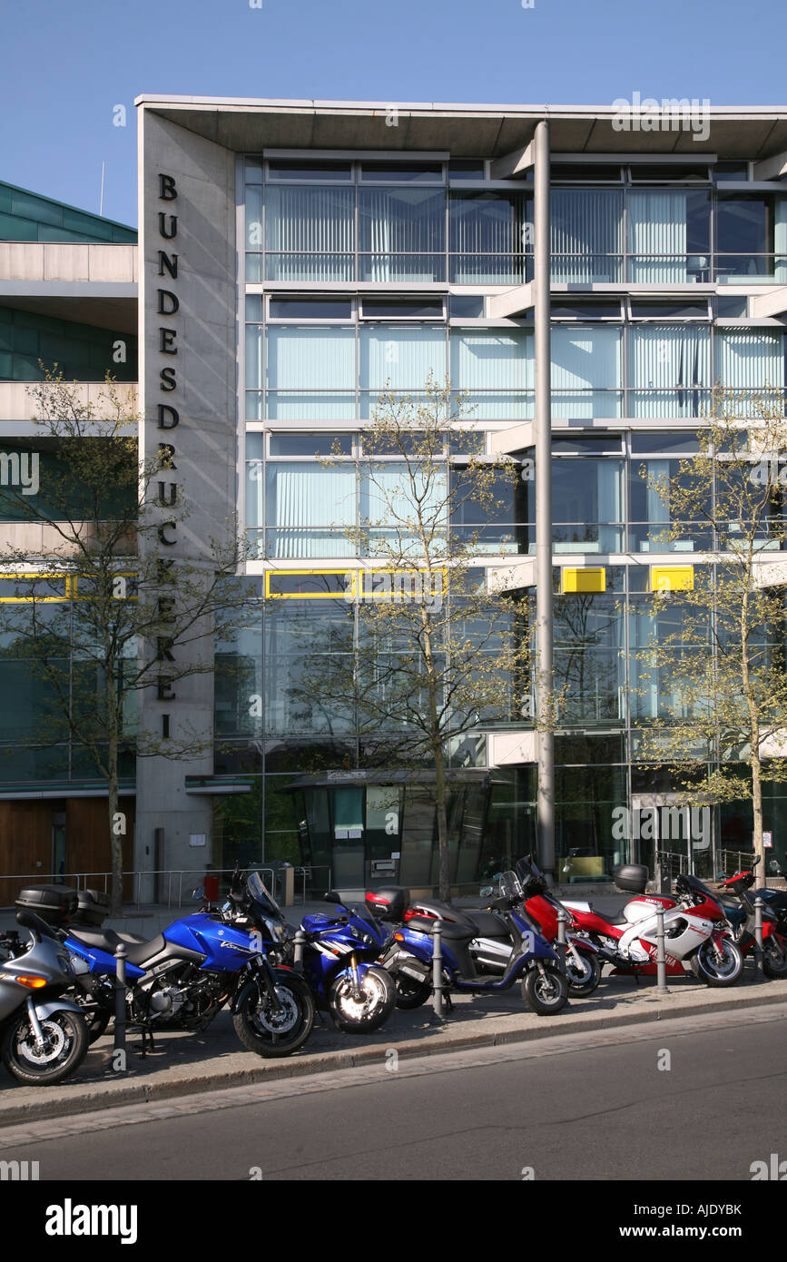 Deutschland Berlin Bundesdruckerei Berliner Hauptstadt Stock Photo