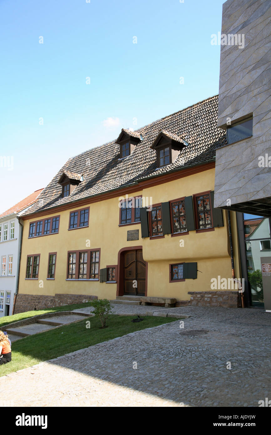 Thueringen Thuringia Eisenach Bachhaus Bach Haus Haeuser House