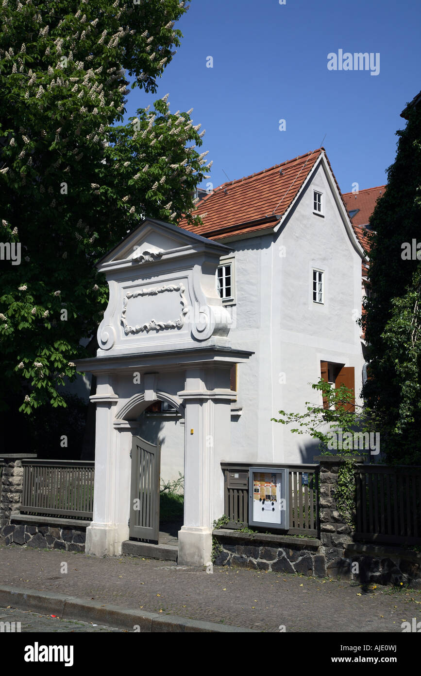 Sachsen Saxony Leipzig Schiller Schillerhaus Haus Haeuser House