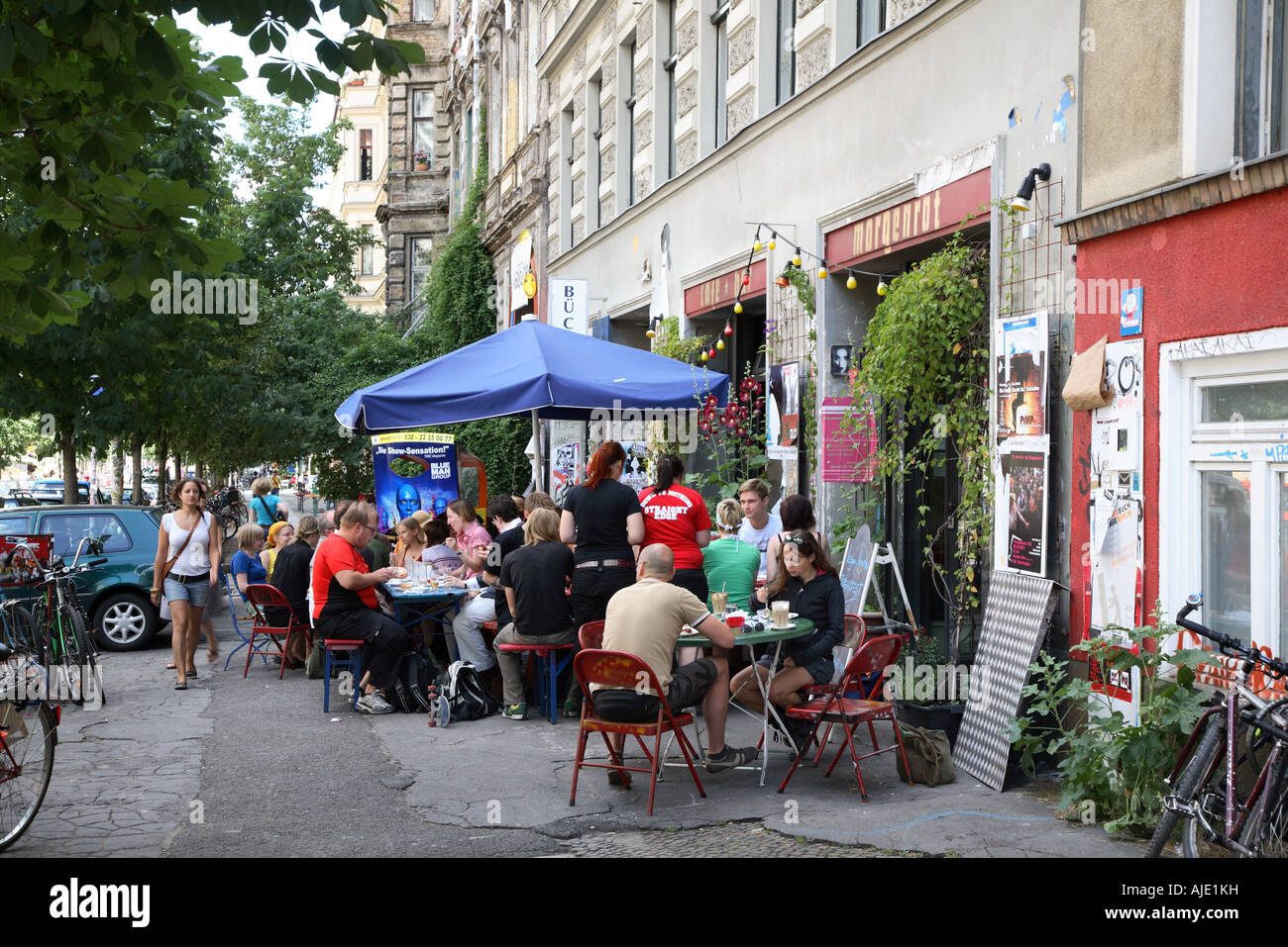 Berlin Kastanienallee Kastanien Allee Prenzlauer Berg Weissensee Pankow ...