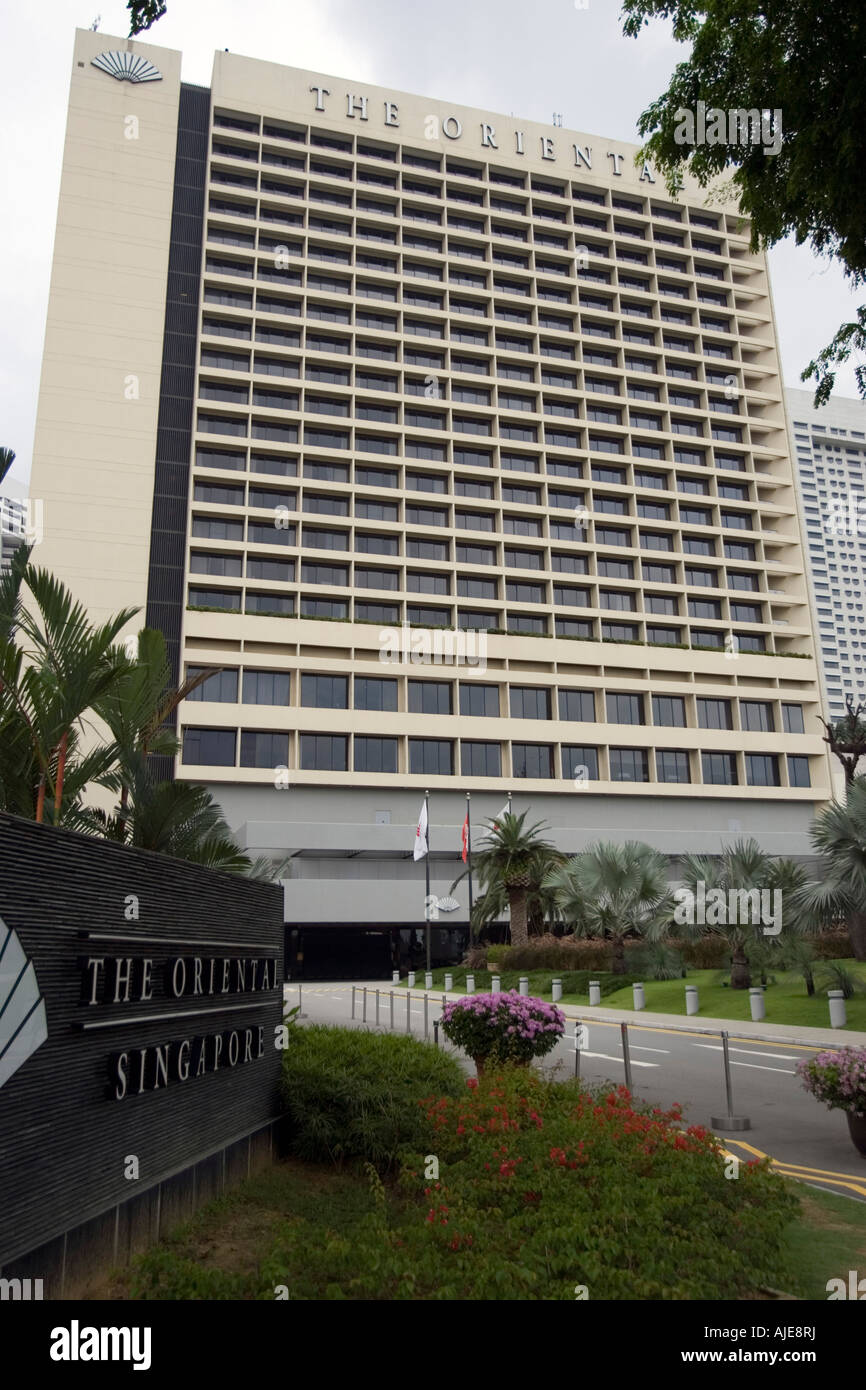 The Oriental Hotel Singapore Stock Photo - Alamy