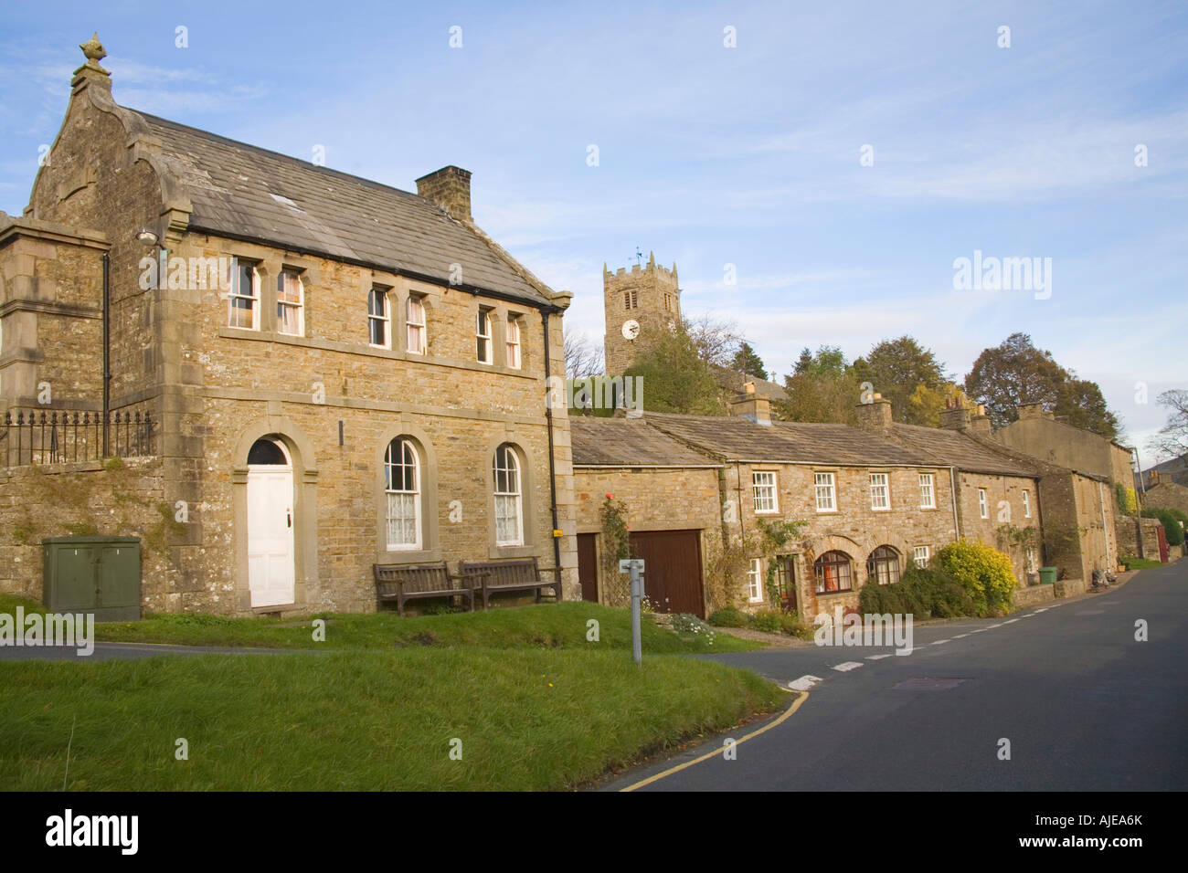 MUKER NORTH YORKSHIRE England UK A picturesque village in Swaledale in