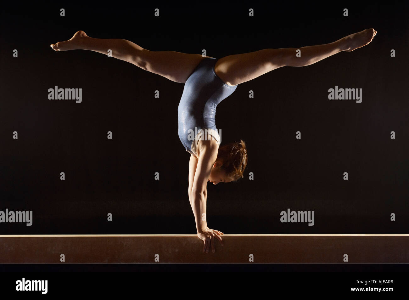 Gymnastics beam hi-res stock photography and images - Alamy