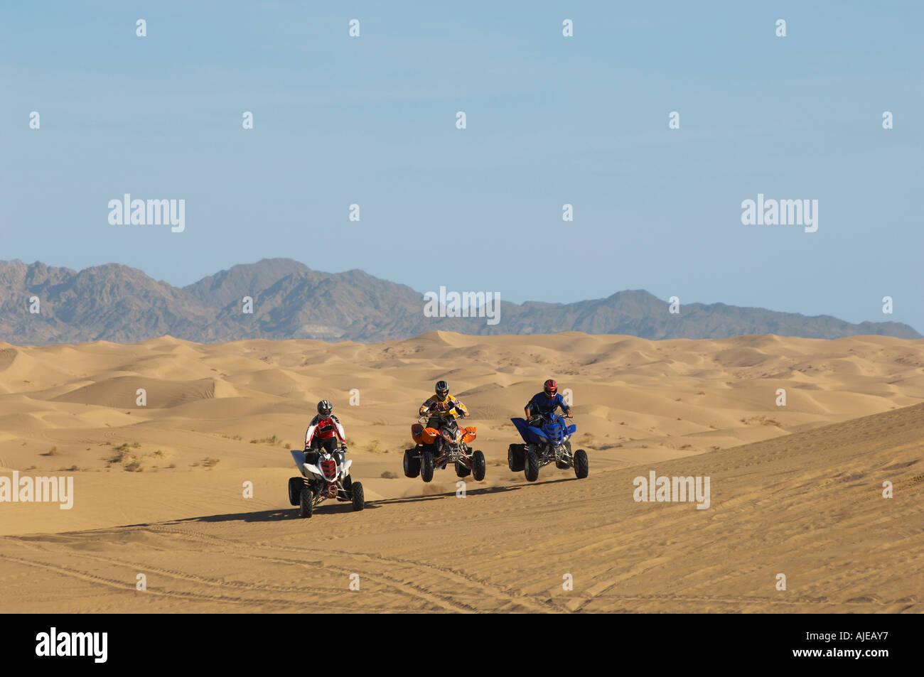 Quad desert group hires stock photography and images Alamy