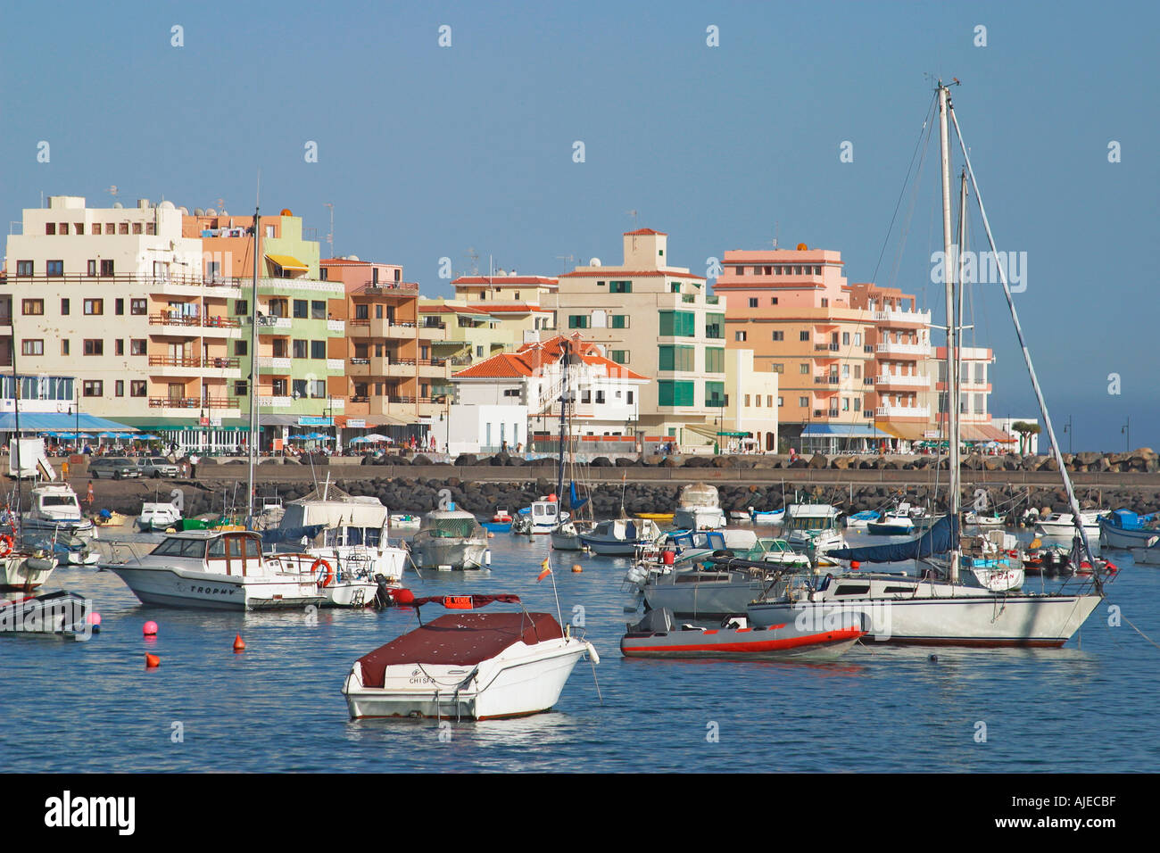 Las Galletas Tenerife Canary Islands Spain Stock Photo - Alamy