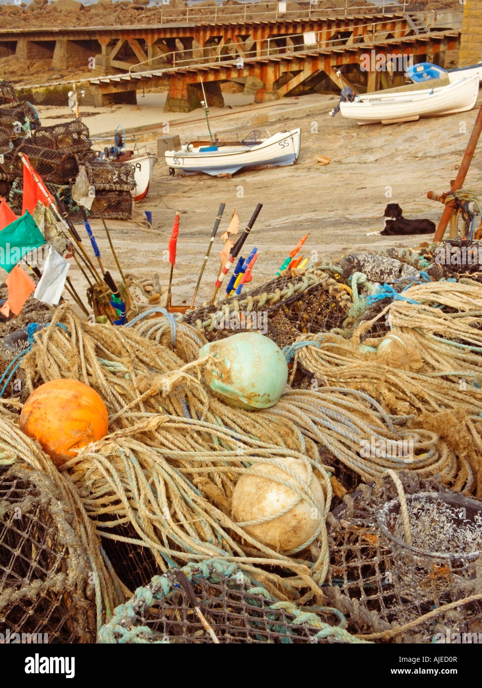 crab-and-lobster-pots-colourful-ropes-dan-buoys-and-floats-with-fishing