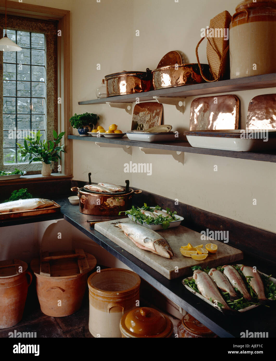 Victorian larder hires stock photography and images Alamy