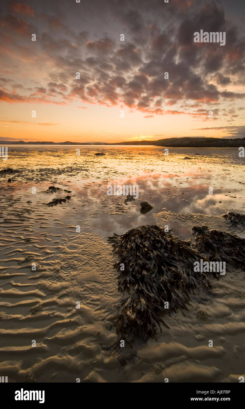 Sunset over Chanonry from Fort George, Highland Scotland Stock Photo
