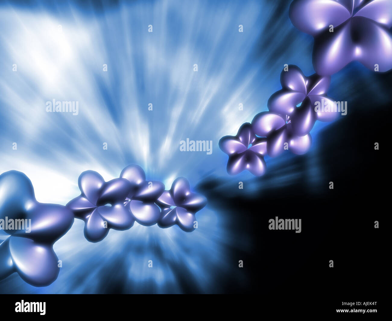 Abstract 3d space hi-res stock photography and images - Alamy