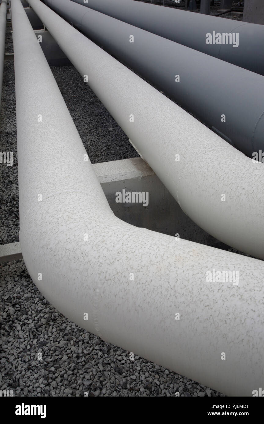 Pipes at Fujairah Tank Farm United Arab Emirates UAE Stock Photo Alamy