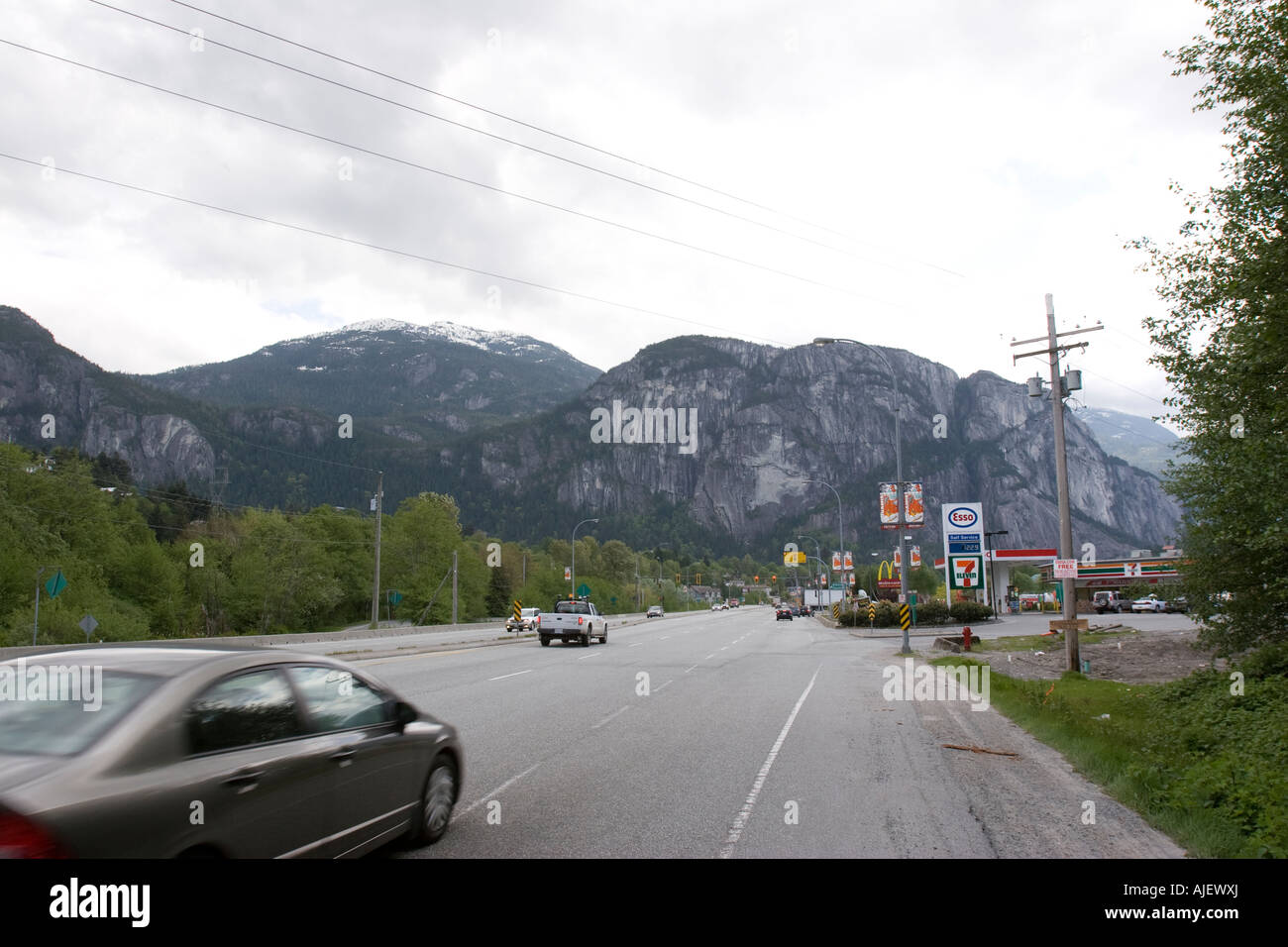 squamish british columbia Stock Photo Alamy