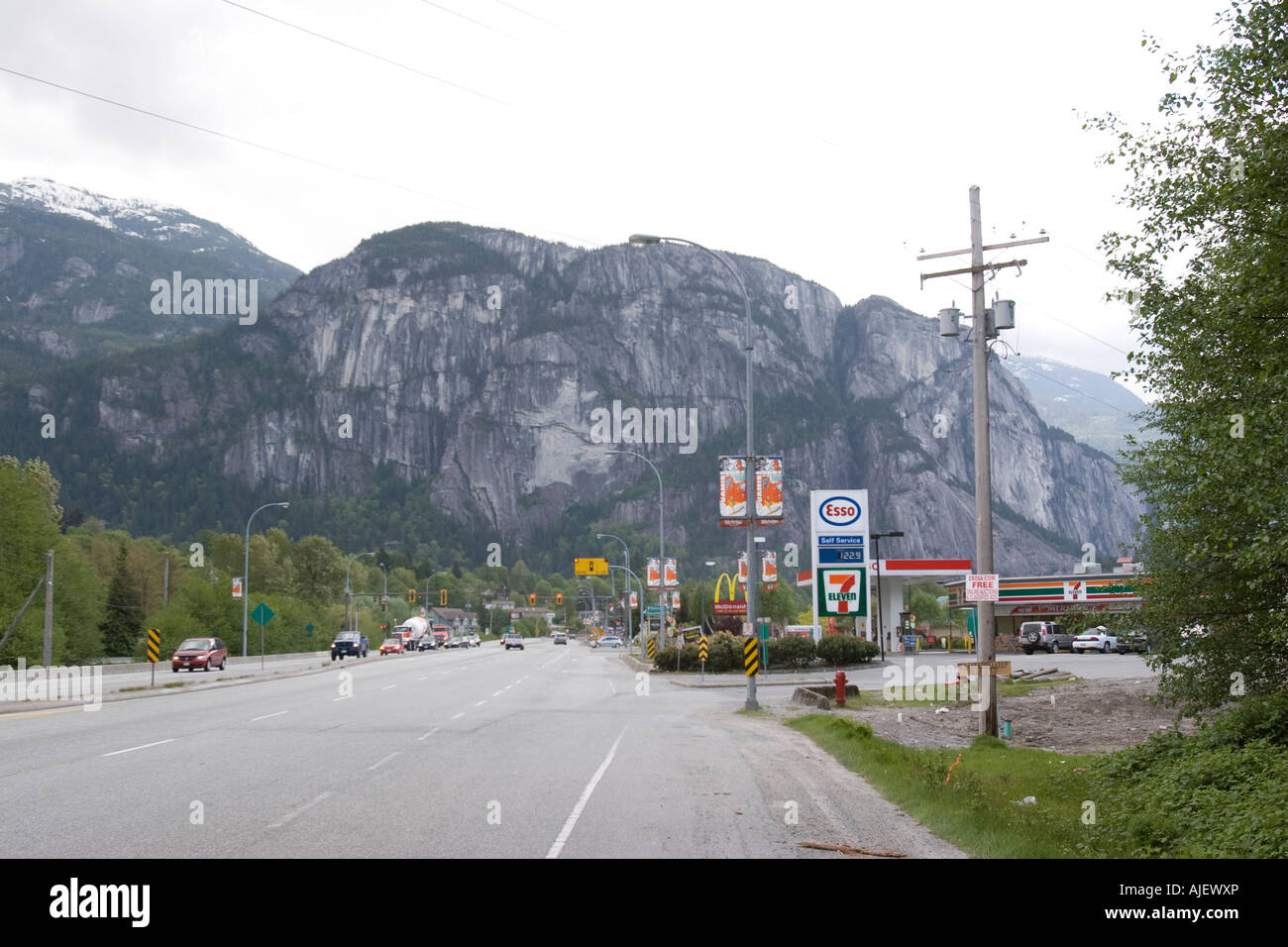 squamish british columbia Stock Photo Alamy