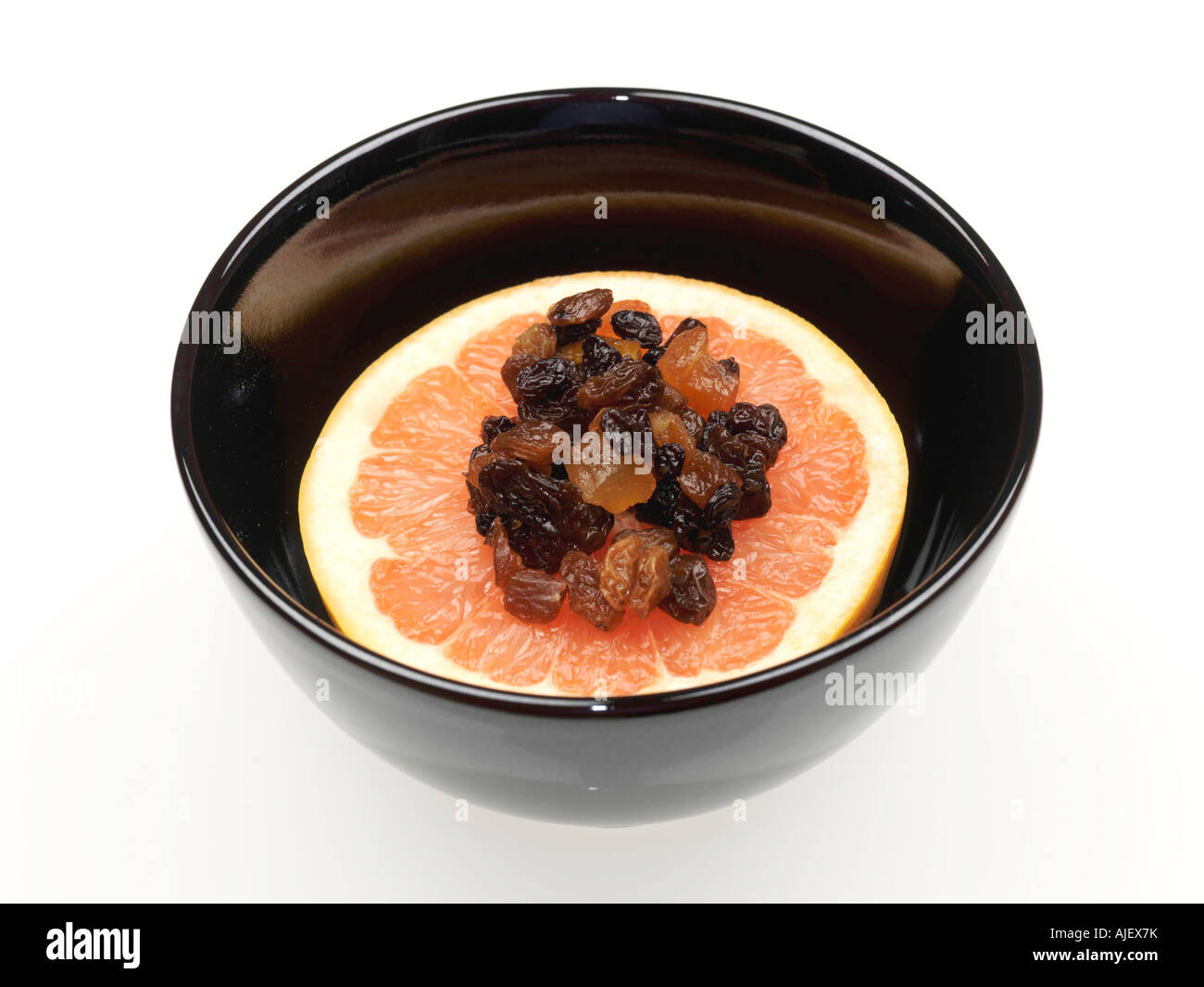 Grapefruit with Dried Fruit Stock Photo Alamy