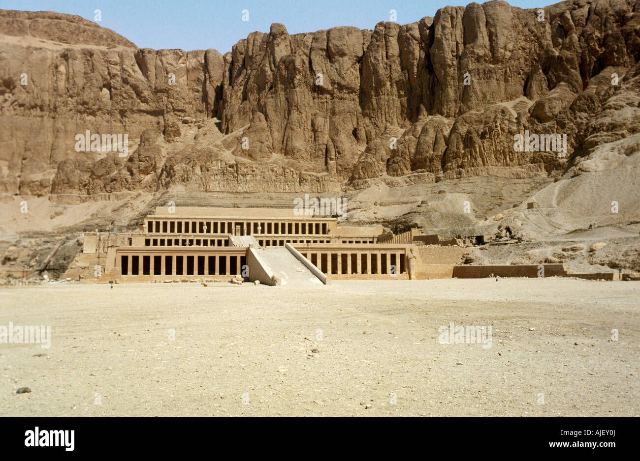 Temple of Queen Hatshepsut, Egypt Stock Photo