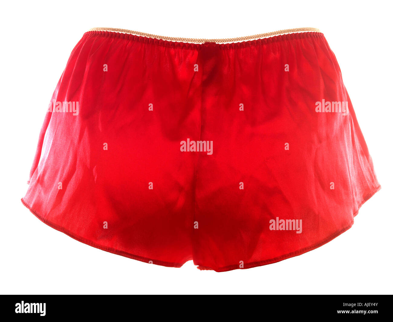 Sheer Red Knickers Stock Photo Alamy
