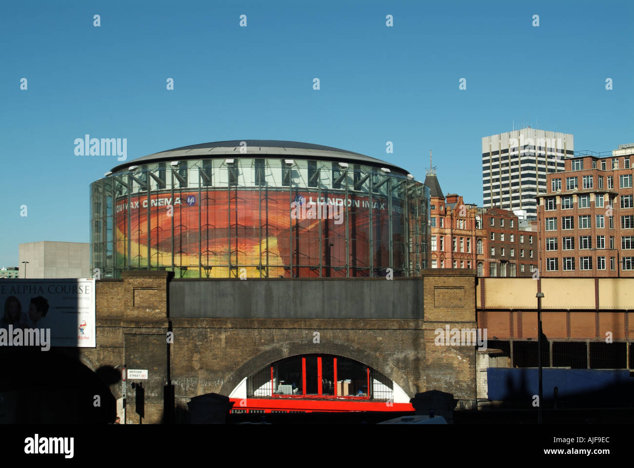 UK London Waterloo Imax cinema C Bowman Stock Photo