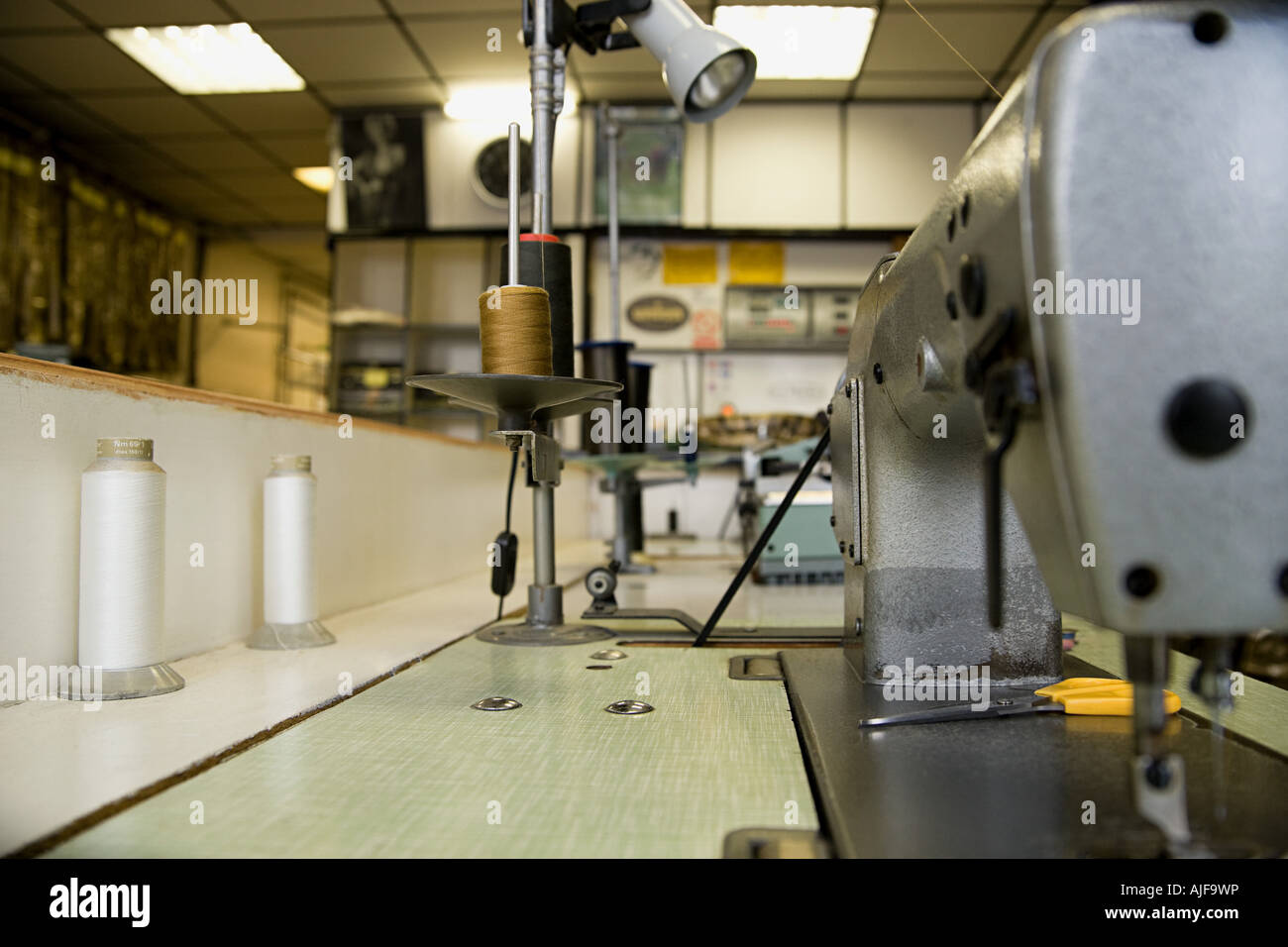 A sewing machine Stock Photo