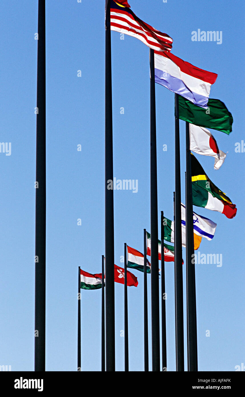 West indian flags hi-res stock photography and images - Alamy