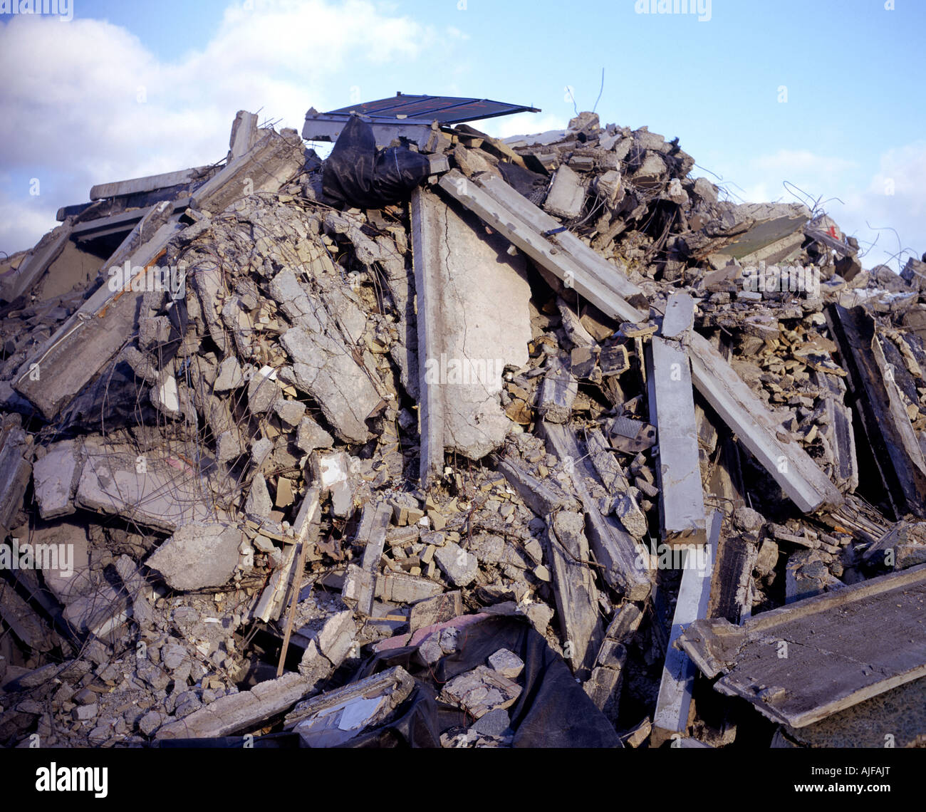 A pile of rubble Stock Photo