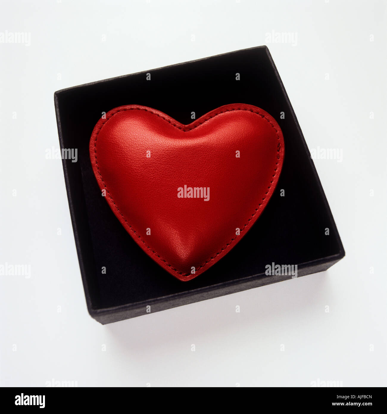 A heart shaped trinket Stock Photo