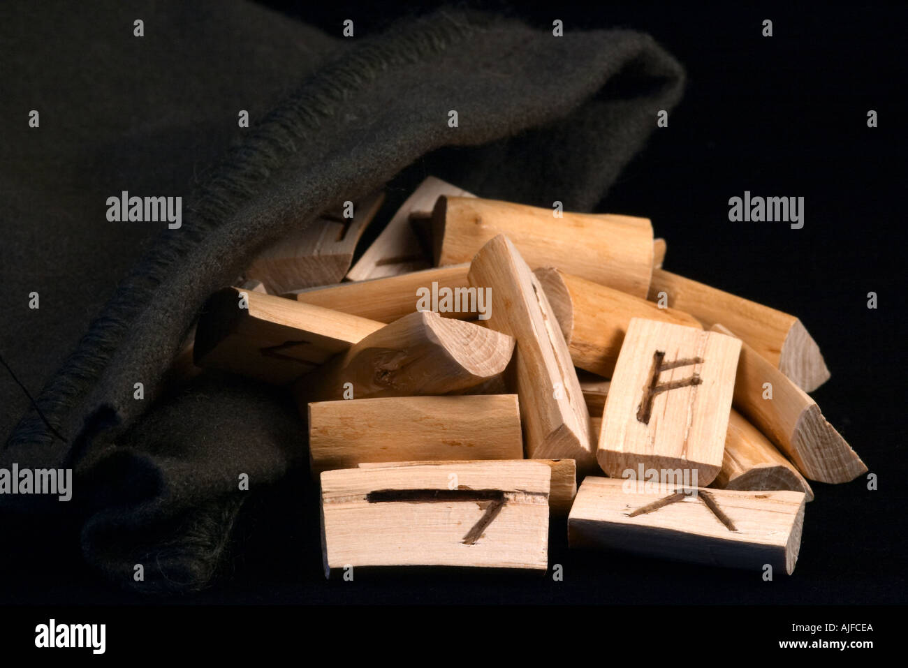 Rune staves hi-res stock photography and images - Alamy