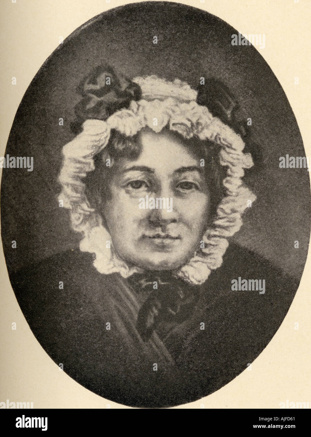 Mary Ann Lamb, 1764 -1867. English writer and sister of Charles Lamb. Stock Photo