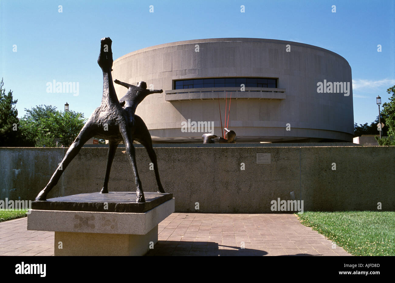 Hirshhorn Museum in Washington D.C. Stock Photo