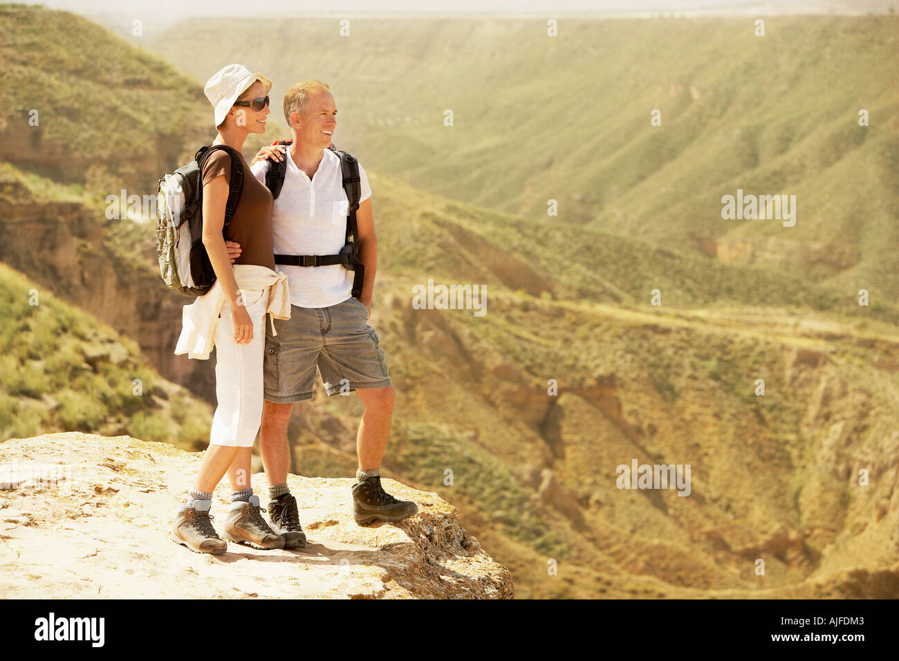 Couple standing on observation hi-res stock photography and images - Alamy