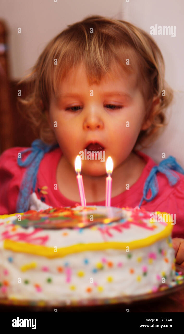 Two year old birthday hires stock photography and images Alamy