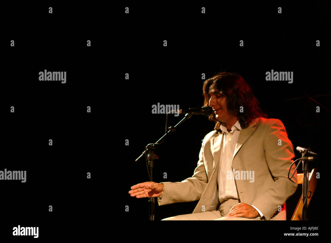 Anthony Reyes Singer the young flamenco singer Antonio Reyes Spain Stock Photo - Alamy