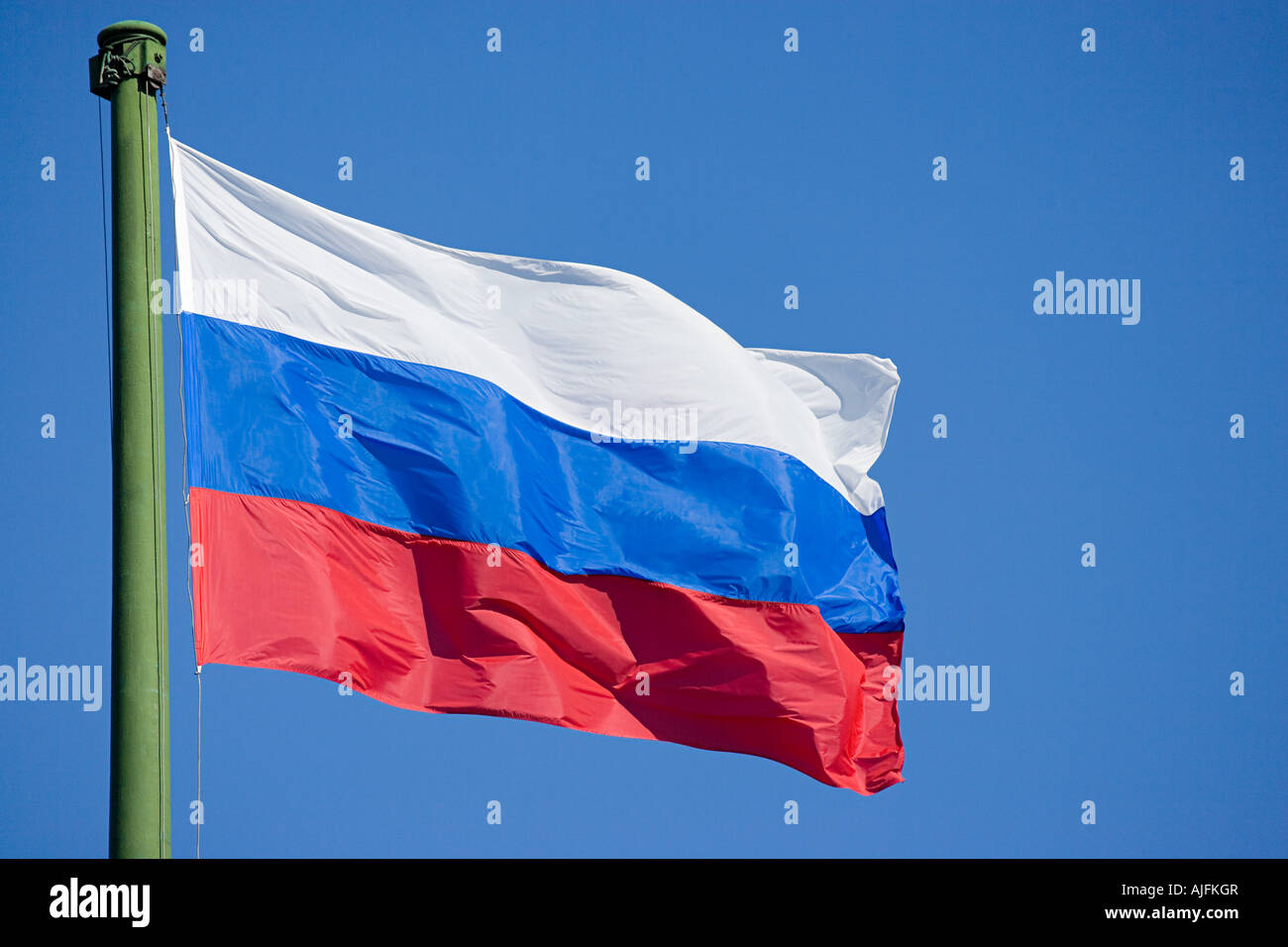 Flag Of Russia Stock Photo - Download Image Now - Russian Flag