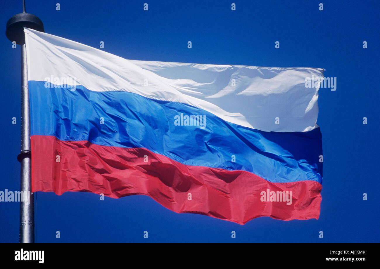 Russian Flag Stock Photo Alamy
