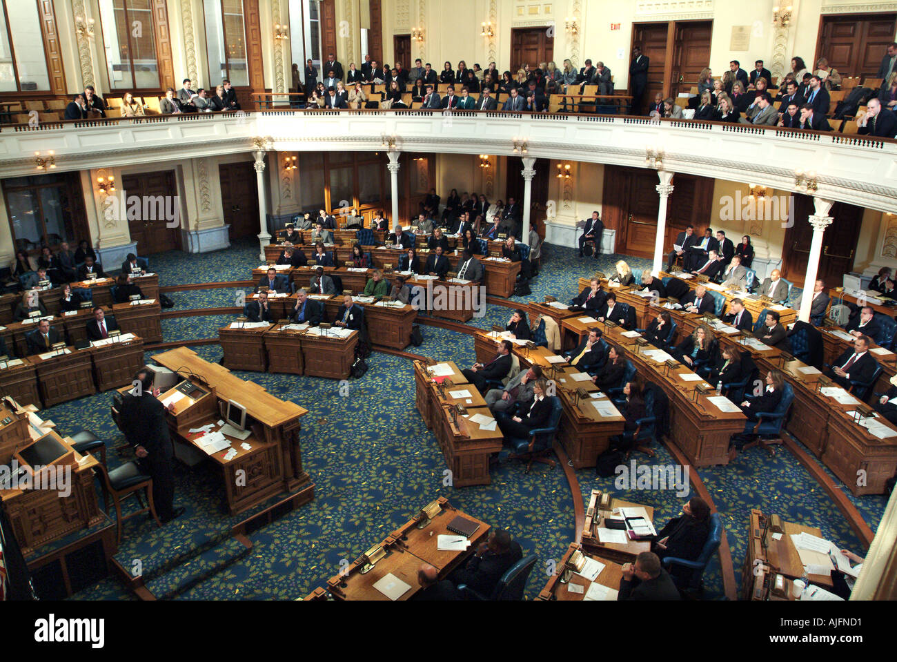 New Jersey State Assembly House in Trenton New Jersey Stock Photo Alamy